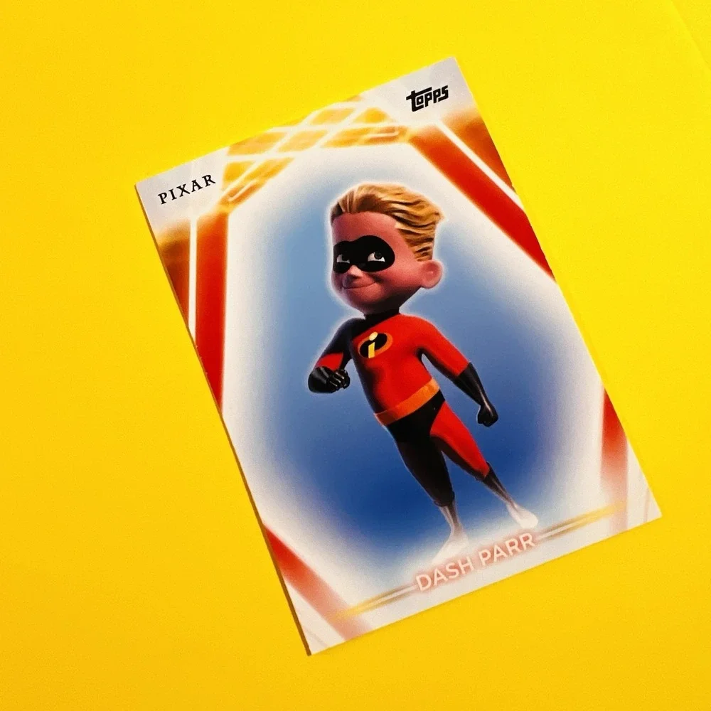 2026 Topps Disney Neon‎ Dash Parr #54 Pixar Base Card